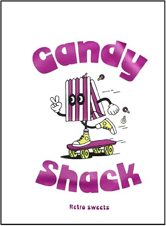 Candy Shack Retro Pick And Mix Sweets, 1Kg Bag, Fizzy And Non Fizzy Jelly Sweets