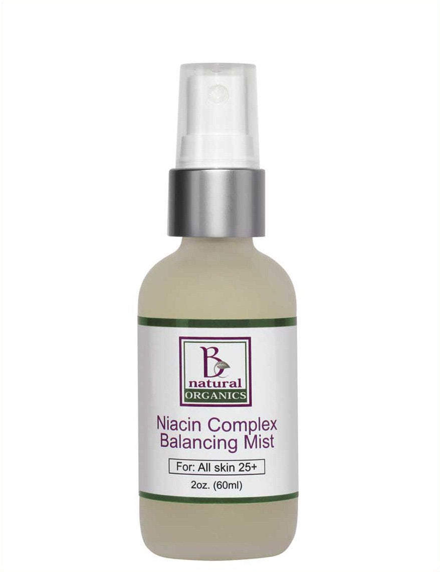 Be Natural Organics Niacin Complex Balancing Mist 2 Oz (60 Ml)