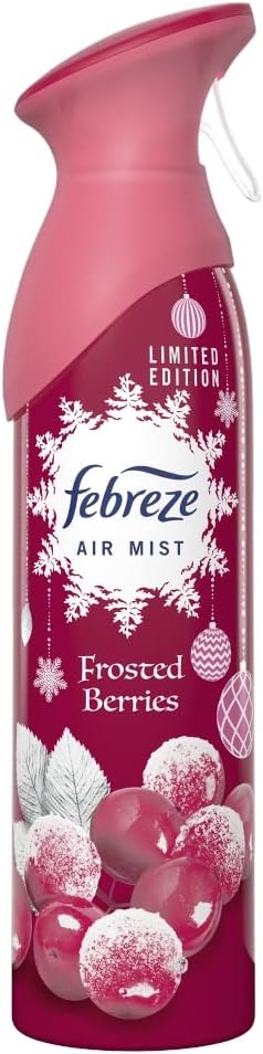 FEBREZE AIR MIST FROSTED BERRIES 10 OZ LIMITED EDITION 1 CAN : Health & Household