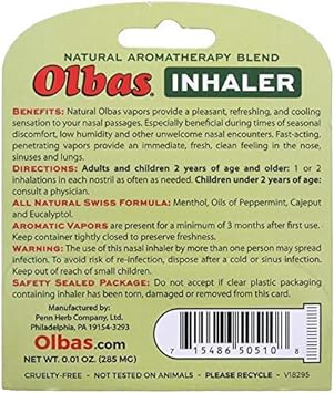 Olbas Inhaler, 0.01 Ounce