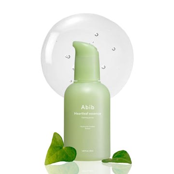 Abib Heartleaf Essence Calming Pump 1.69 Fl Oz / 50Ml I Essence For Face, Instant Relief For Redness