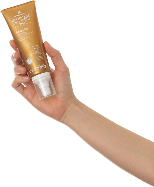 Heliocare 360º Body Glow Spf 50+.- High Photoprotection Body Glow, 100 Ml