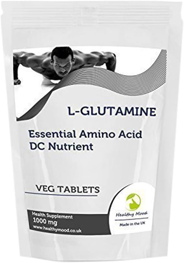 L-Glutamine 1000mg Essential Amino Acid 30 Vegetarian Tablets Pills Health Food Supplements Nutrition HEALTHY MOOD :Health & Personal Care