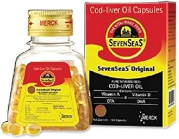 Seven Seas Cod liver fish oil 100 Capsule