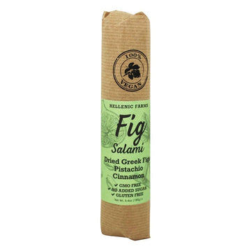 Hellenic Farms Pistachio Cinnamon Fig Salami, 6.4 Oz