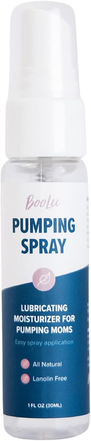 Pumping Spray - Breast Pump Lubricant - Helps with Sore Nipples - No Need to wash Off - Lanolin Free