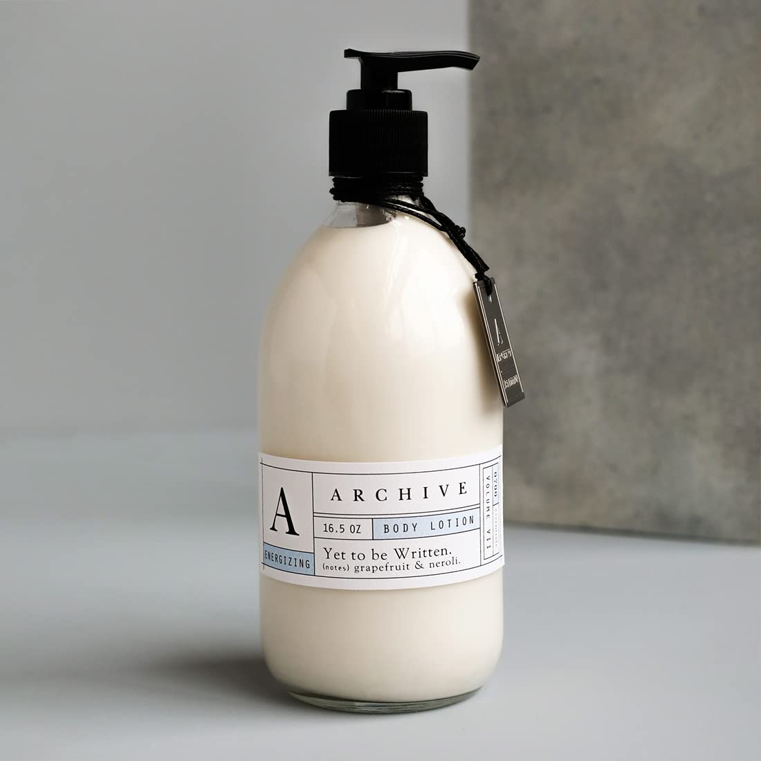 Archive Yet To Be Written Body Lotion Natural Moisturizing Lotion For Men & Women Lightly Scented 16.5 Oz : Beauty & Personal Care