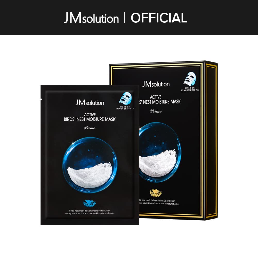 Jmsolultion Black Pearl 3 Step Mask + Bird Nest Mask