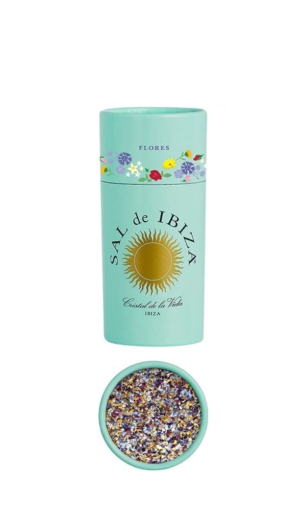 Sal De Ibiza Granito Salt Shaker (Flower Petals, 2.65 Ounce) : Grocery & Gourmet Food