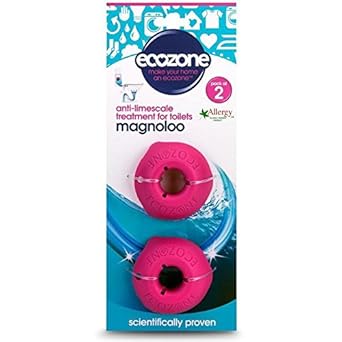 Ecozone Magnoloo Anti-Limescale Device For Toilets 2 Per Pack