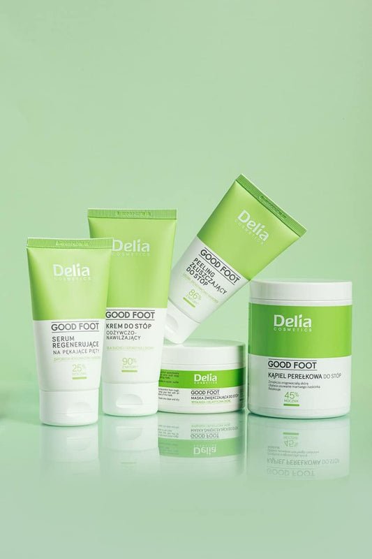 Delia Cosmetics - Good Foot - Regenerating Foot Serum - Moisturizing And Regenerating - Smoothes And Nourishes – Perfect For Cracked Heels - 60Ml