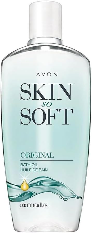 Avon Skin So Soft Soft & Sensual Bath Oil 16.9 Oz - Argan Oil Infused Shower Oil For Women, After Shower Body Oil For Dry Skin, Hydrating Body Oil Mist With Spicy Floral Scent