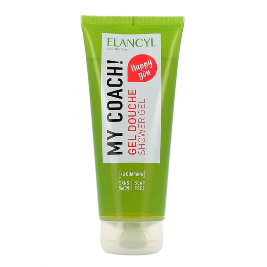 Elancyl Shower Gel Au Guarana - Soap Free - Invigorating Fragrance 6.7Oz : Beauty & Personal Care