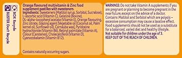 Bassetts Vitamins 3-11 Orange Flavour Immune Support 30 Gummies : Amazon.co.uk: Health & Personal Care