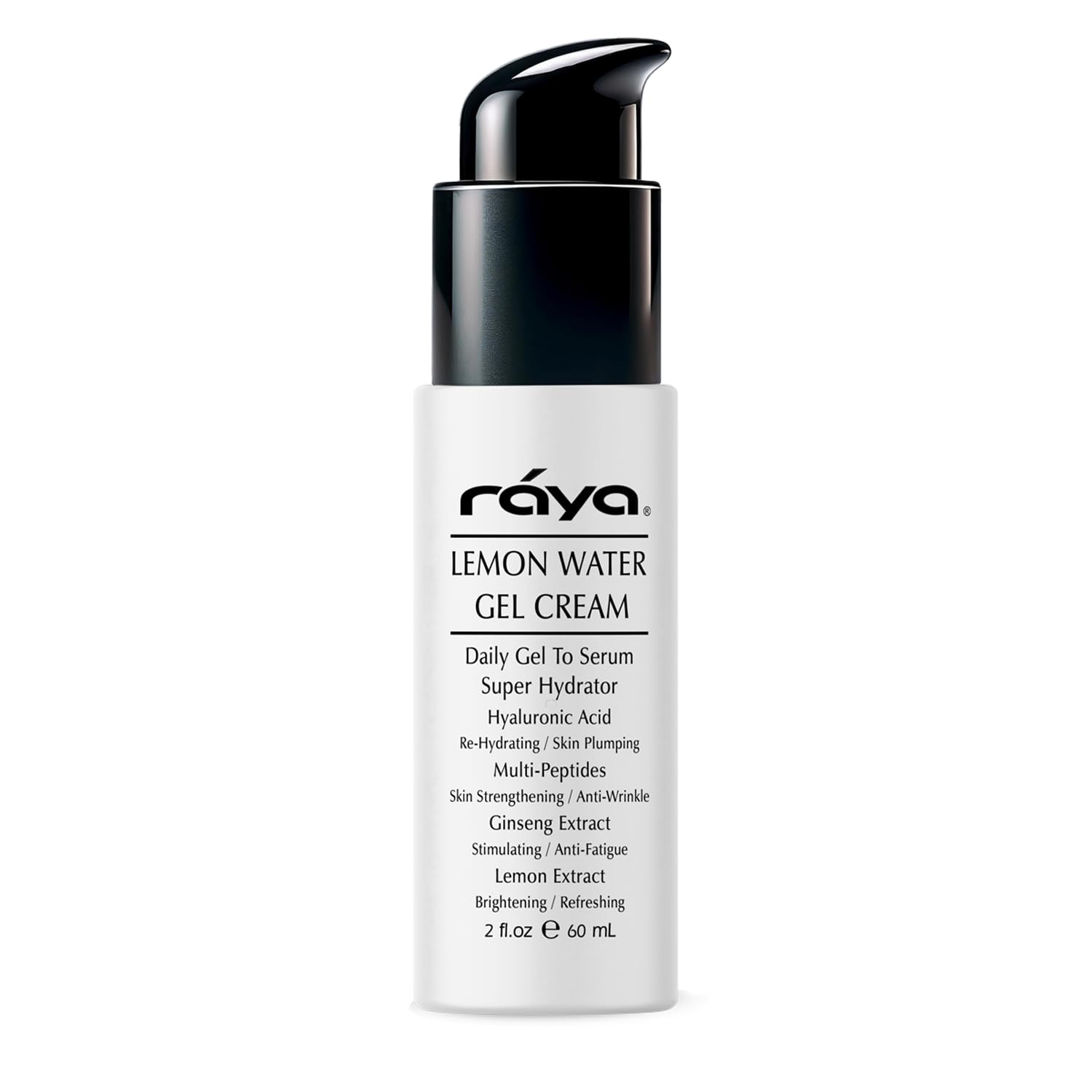 Raya Lemon Water Gel Cream (308) | Moisturizing, Skin-Repairing, And Anti-Aging Facial Day And Night Cream For Non-Problem Skin | Fills In Wrinkles And Improves Complexion