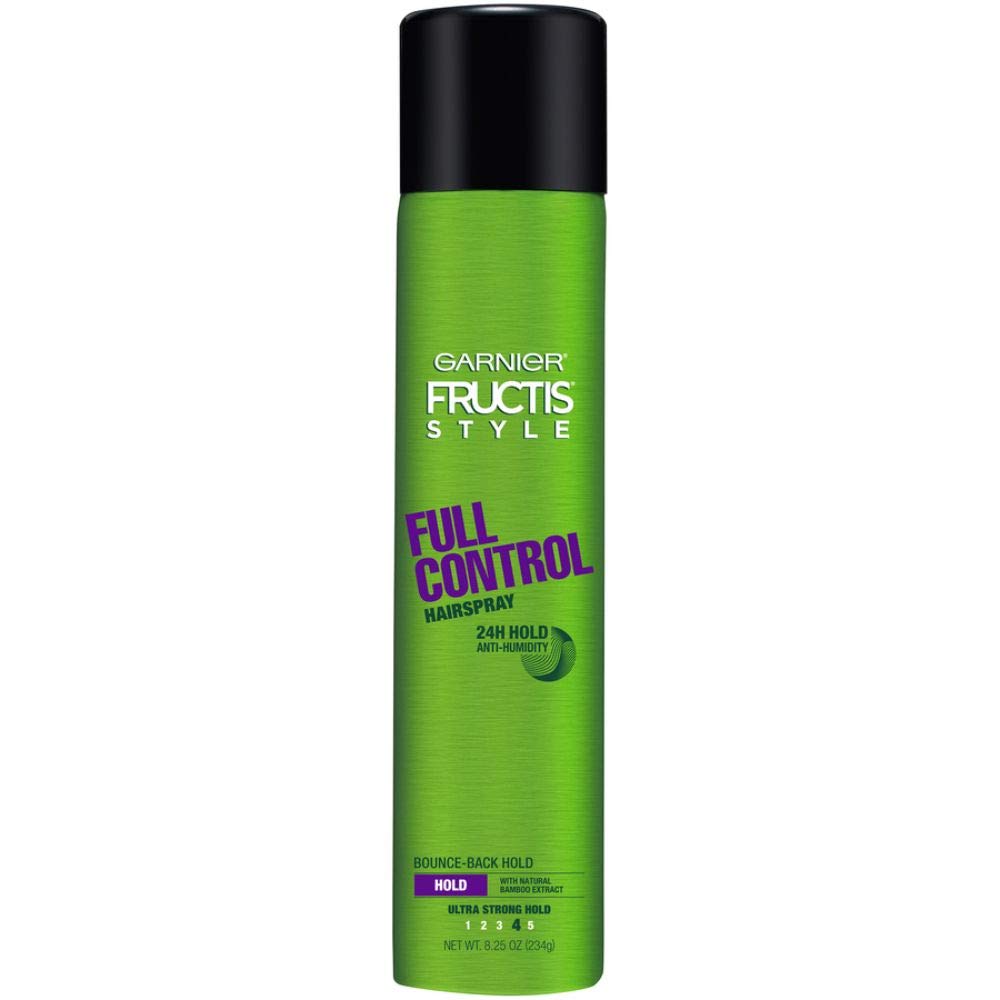 Garnier Fructis Style Full Control Anti-Humidity Hairspray, Ultra Strong Hold, 8.25 Oz