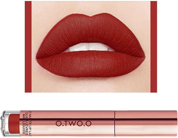 O. Two. O Non Stick Cup Matte Lip Gloss Mist Lip Glaze Does Not Fade Liquid Lipstick (Vml01)
