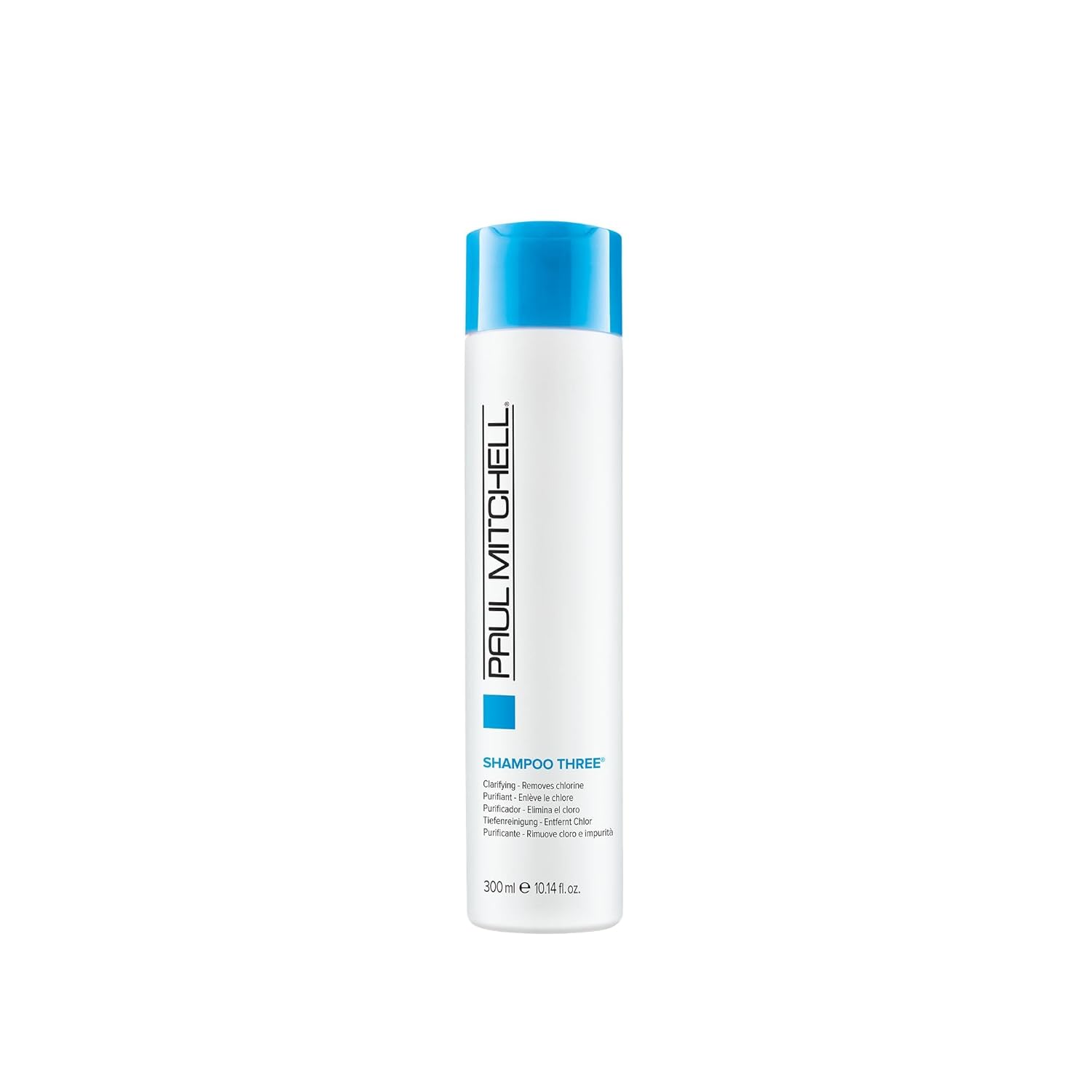 Paul Mitchell Shampoo Three, Clarifying, Removes Chlorine, For All Hair Types, 10.14 Fl. Oz