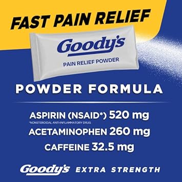 Goody's Extra Strength Headache Powders 50 ea (Pack of 6)