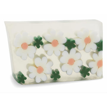 Primal Elements Glycerin Bar Soap | Helps All Skin Types, Sensitive, Oily & Dry Skin | No Parabens, Vegan, Gluten Free, 100% Vegetable Base - (Plumeria)