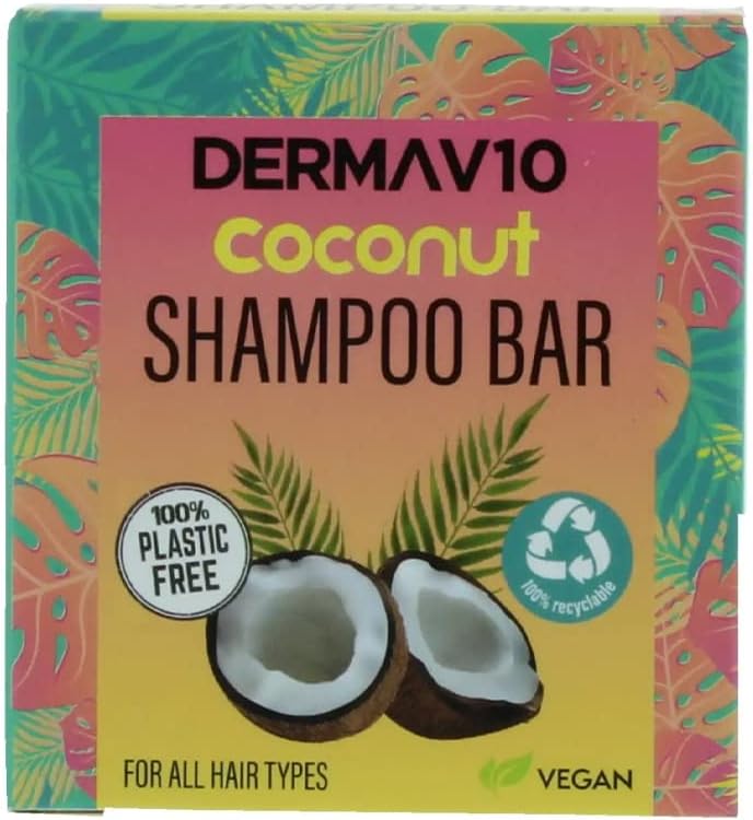 Mam Derma V10 50G Shampoo Bar Coconut White