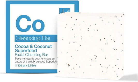 Dr Botanicals Cocoa & Coconut Superfood Facial Cleansing Bar 100g : Amazon.co.uk: Beauty