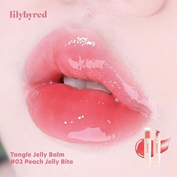 Lilybyred Jelly Balm (02_Peach Jelly Bite) - Enriched With Collagen & Nourishing Oils