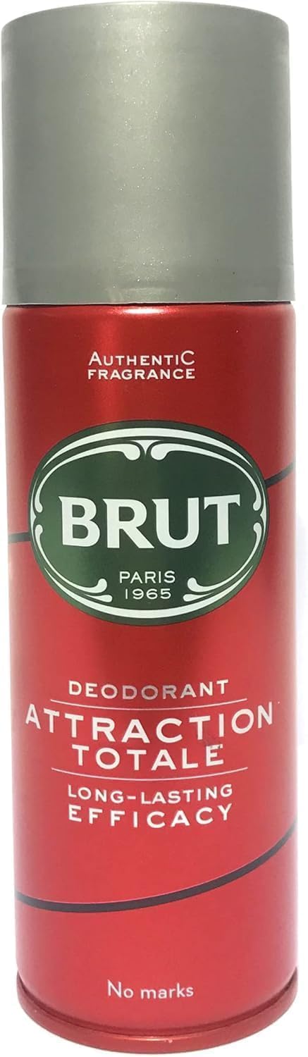 Brut Deodorant Collection - 200Ml Body Sprays Featuring Brut Oceans, Original, Musk, Attraction Totale, And Sport Style For Long-Lasting Freshness And Confidence