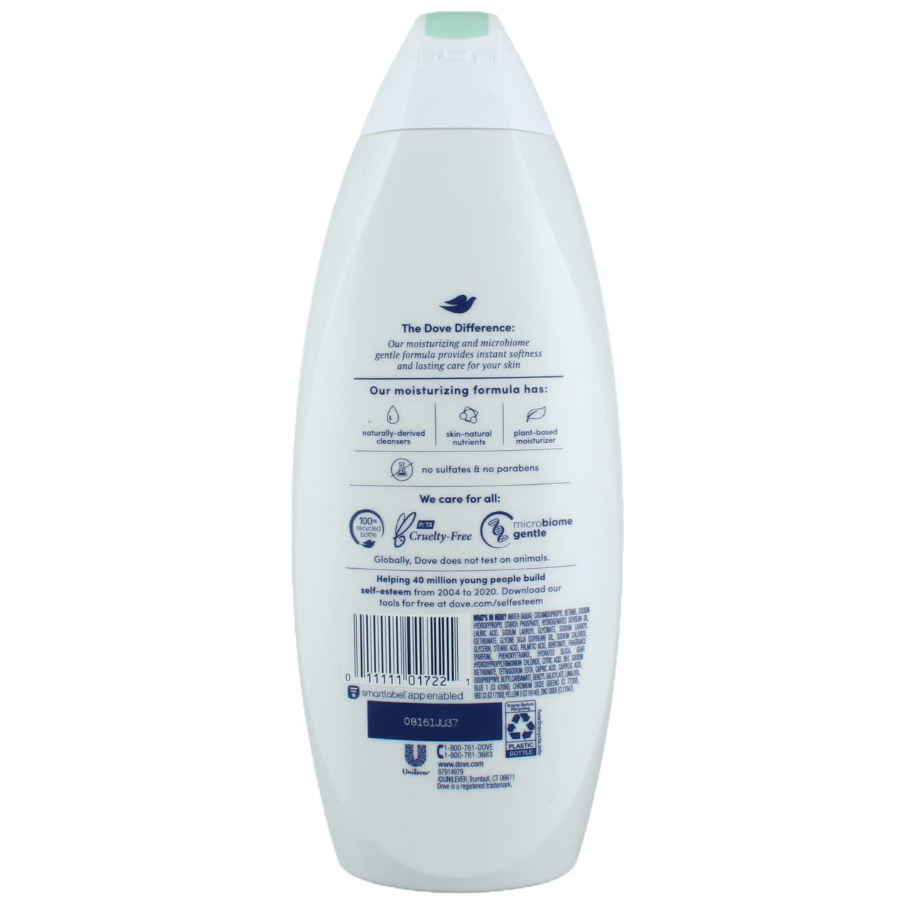 Dove Body Wash For Soft Skin Purifying Detox Cleanser That Effectively Washes Away Bacteria While Nourishing Your Skin 22 oz 4 count : Beauty & Personal Care