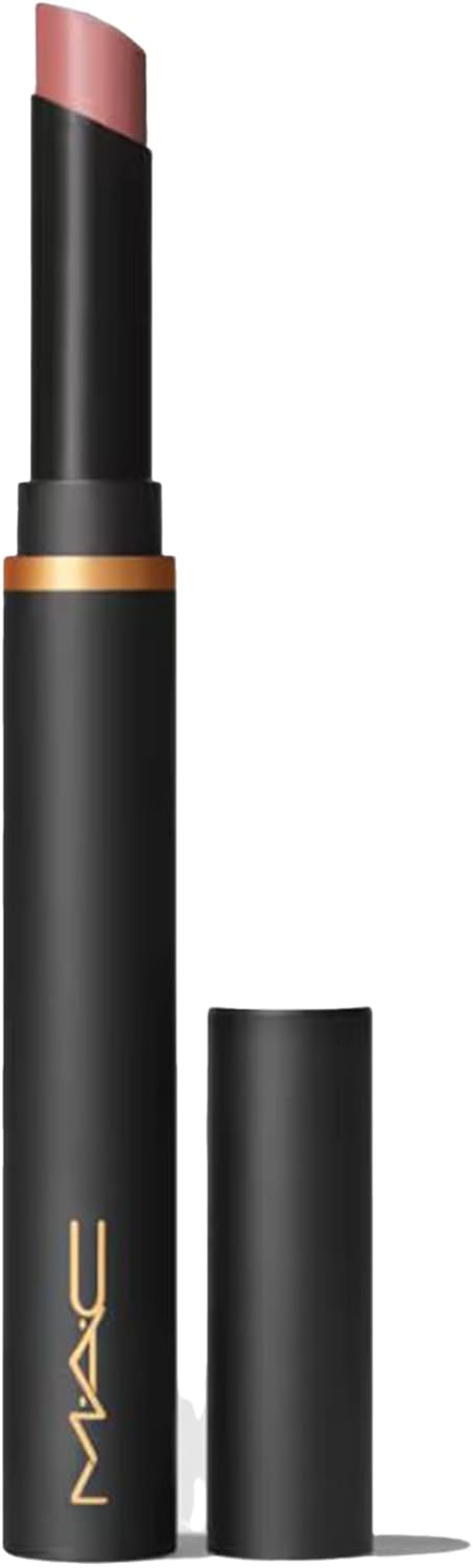 Mac, Lipstick Powder Kiss Velvet Blur Slim Stick - Over The Taupe, 2 Gm/.07 Oz