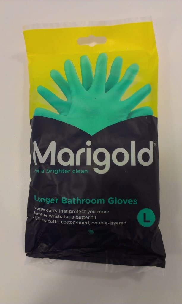 Marigold 3 X Bathroom Gloves Large