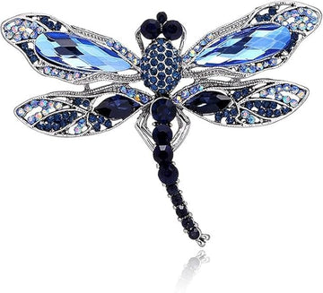 Luxury Crystal Corsage Brooch - Elegant Sparkling Pin for Men&Women, High-End Suit Accessory for Parties and Gifts