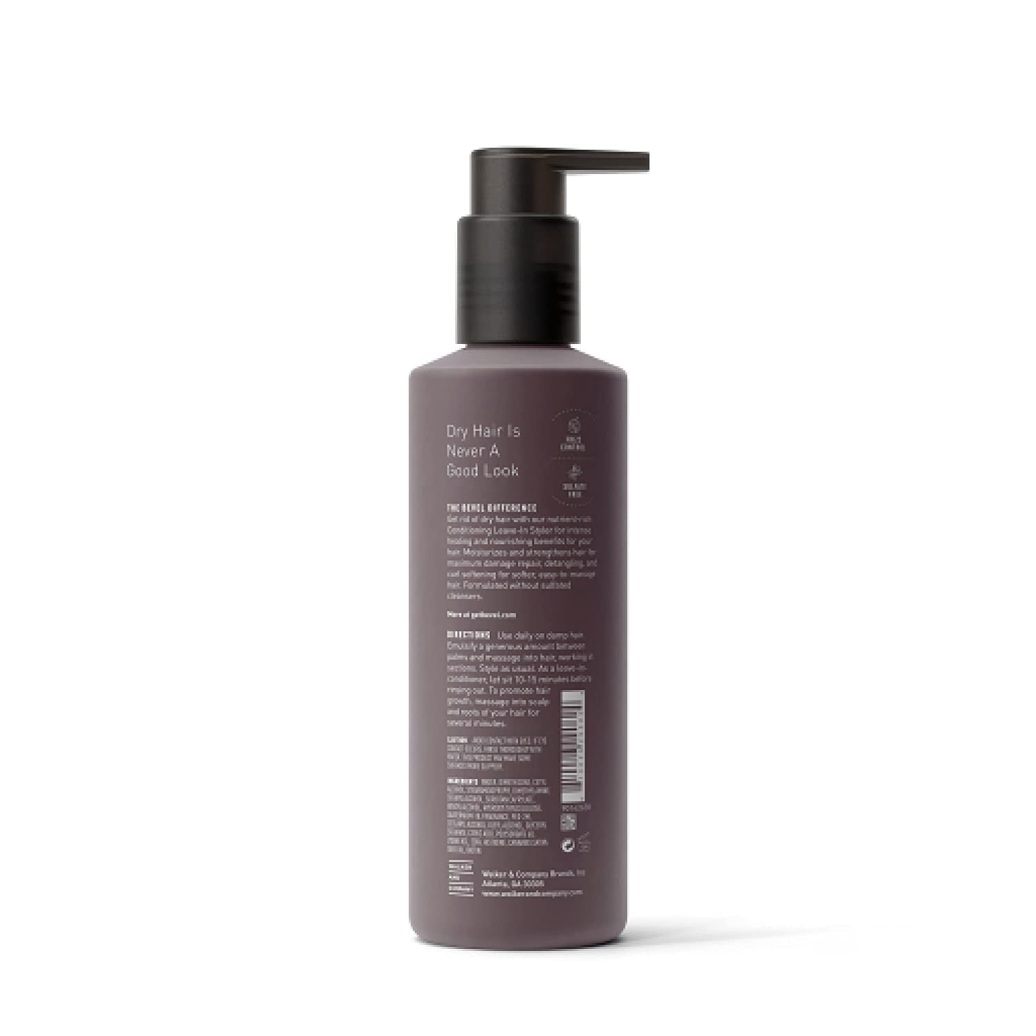 Bevel Leave In Conditioner for Men - Curly Hair Conditioner with Hemp Seed Oil and Biotin, Detangles Moisturizes and Strengthens Hair, 7 Oz : Everything Else