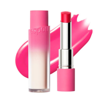 Espoir Lipstick Nowear Balming Glow #4 Hey Bestie 0.1Oz | Lightweight Moisturizing Lip | Long-Lasting Vibrant Color | Non-Sticky Soft Lip Balm For Lip Care | Vegan Cruelty-Free | Korean Lip Makeup