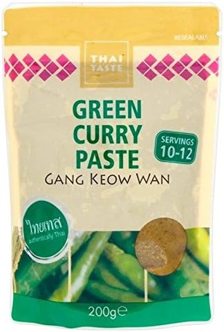 Thai Green Curry Paste In Pouch 200G - Pack Of 2