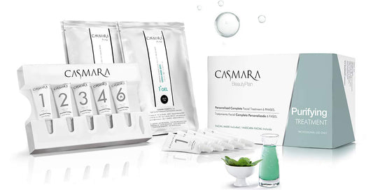 Casmara Purifying Oxygenating Treatment Set With 2 Peel Off Masks Included : Beauty & Personal Care