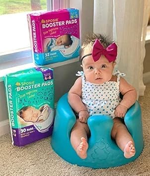 Sposie Diaper Booster Pads - Diaper Pads Inserts Overnight, Cloth Diaper Inserts and Overnight Diapers Sizes N-3, 4-6 & 2T-5T, Diaper Liners Baby Products : Baby