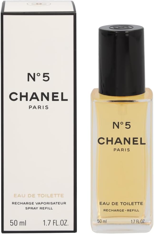 Chanel Number 5 Eau De Toilette Spray Refill, 50 Ml