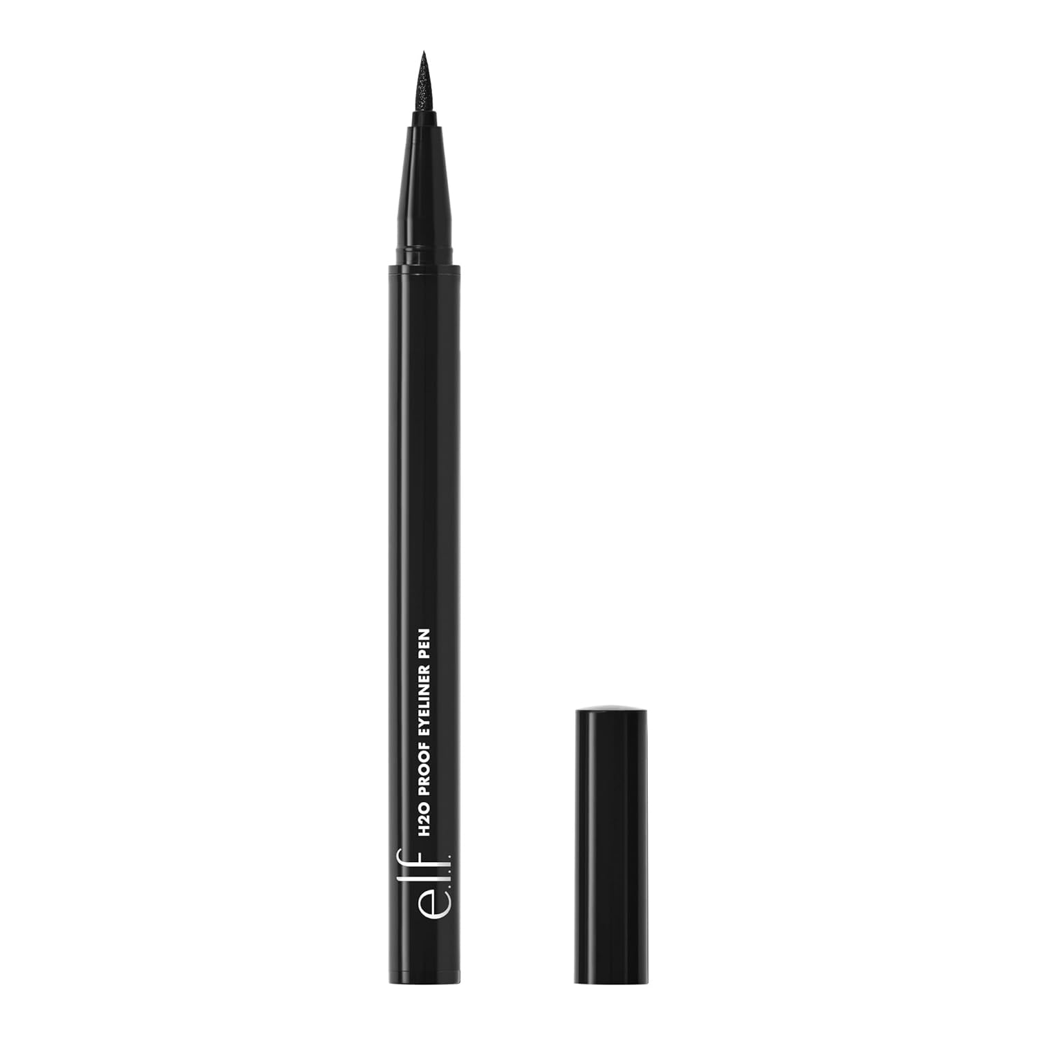 E.L.F. H2O Proof Eyeliner Pen, Felt Tip, Waterproof, Long-Lasting, High-Pigmented Liner For Bold Looks, Vegan & Cruelty-Free, Deep Brown