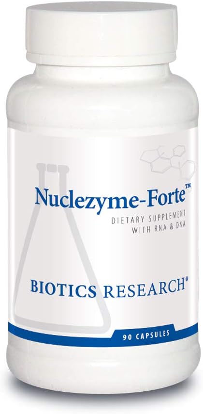 Biotics Research Nuclezyme-Forte? ? RNA/DNA B-Complex. Supplemental Source of RNA and DNA. Fortified Multivitamin/Mineral Formula 90 Caps