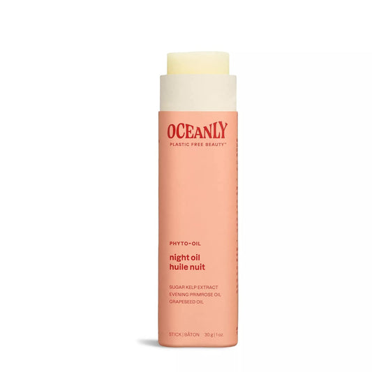 ATTITUDE Oceanly Night Oil Stick, EWG Verified, Plastic-free, Plant and Mineral-Based Ingredients, Vegan and Cruelty-free Beauty Products, PHYTO OIL, Unscented, 1 Ounce