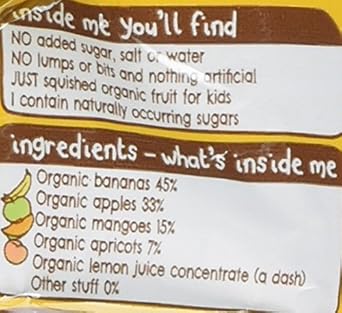 Ella'S Kitchen Organic Yellow Smoothie Fruit Pouch, 90G