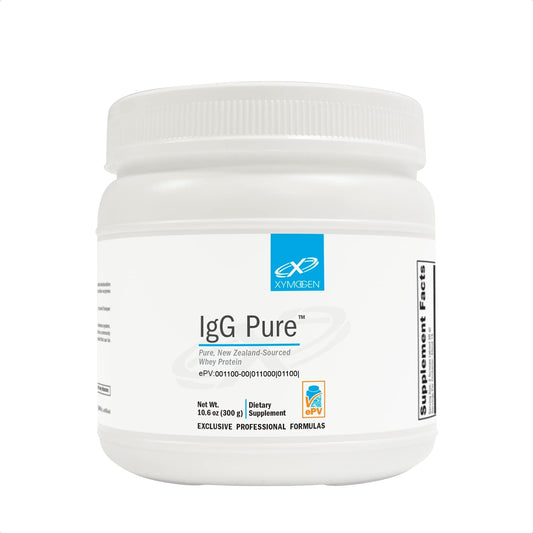 XYMOGEN Whey Protein (10.6 oz) + IG Immunoglobulin Supplement (120 Cap