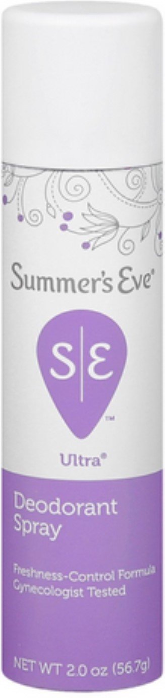 Summer's Eve Feminine Deodorant Spray Ultra Extra Strength 2 oz Pack of 9 : Health & Household