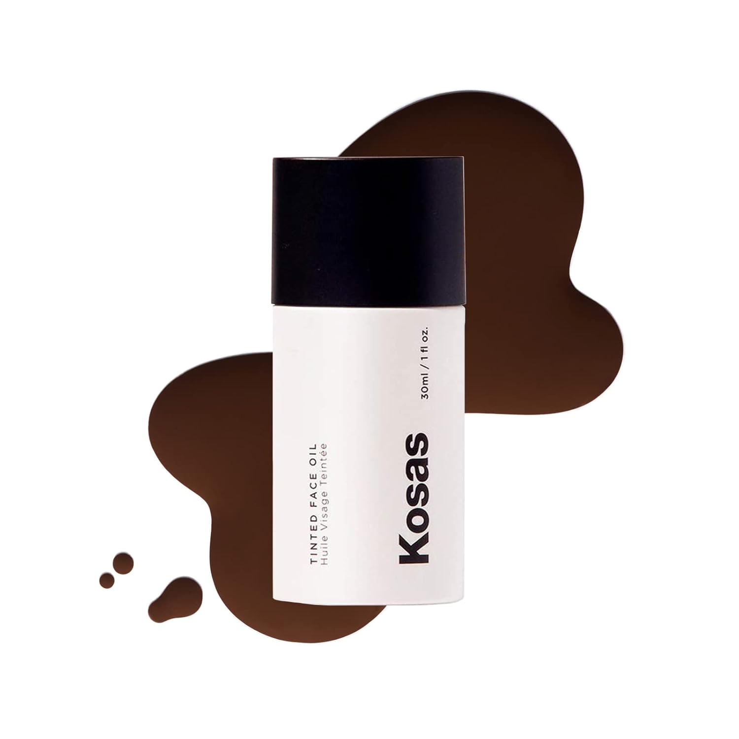 Kosas Tinted Face Oil | Nourishing, Light-Coverage Tinted Foundation, (Tone 8.7) : Beauty & Personal Care