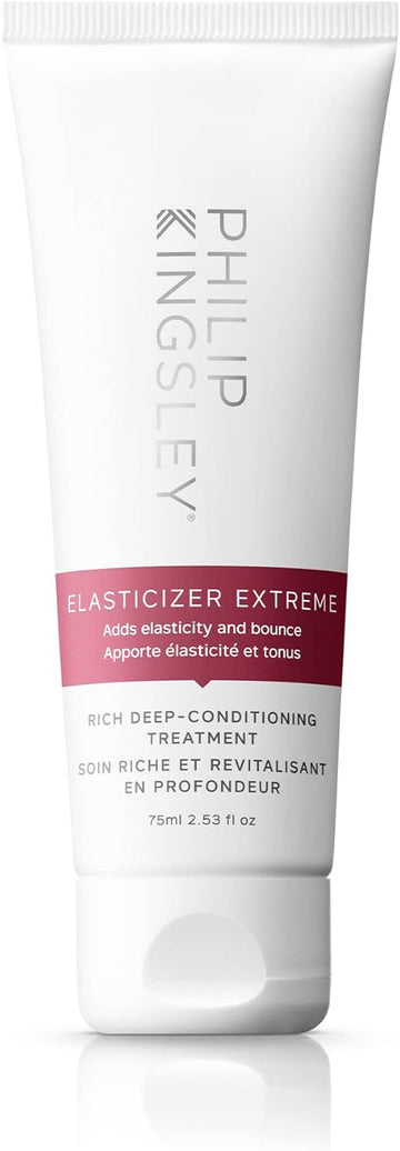 Philip Kingsley | Elasticizer Extreme | Deep Conditioning Hair Mask Repair Treatment | Pre Shampoo Deep Conditioning Mask | Reduces Breakage And Frizz Or Dry, Damaged And Curly Hair | 75Ml