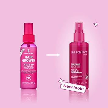 Lee Stafford Hair Growth Leave In Treatment Spray | Grow Strong & Long Collection - Best Conditioner Mist for Dry, Damaged, Frizzy Hair, Good Detangler for Styling, 100 ml : Amazon.co.uk: Beauty