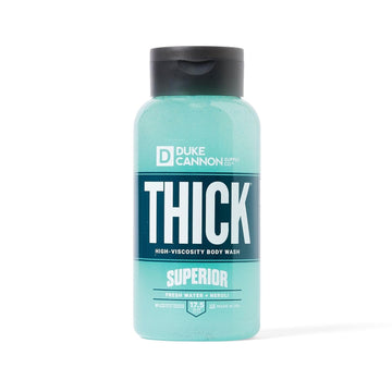 Duke Cannon Supply Co. Thick High-Viscosity Body Wash For Men - Smells Like Naval Supremacy, 17.5 Fl Oz