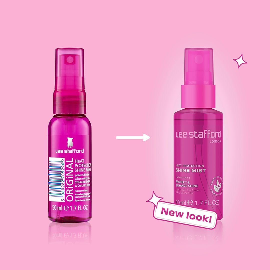 Lee Stafford Heat Protection Spray for Hair | Styling Collection - Leave In Anti-Frizz Control Treatment, Thermal Defense Shine Coat Mist for Daily Use, Flat Iron & Blow Dry Safe, 200 ml : Amazon.co.uk: Beauty