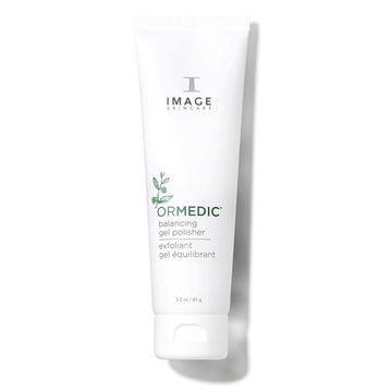 Image Skincare, Ormedic Balancing Gel Polisher, Daily Facial Cleanser To Smooth, Brighten & Refine Skin With A Blend Of Natural Ingredients, 3.2Oz